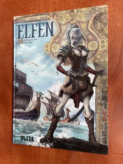Elfen Band 15 Schwarz wie das Blut BD reliée allemande