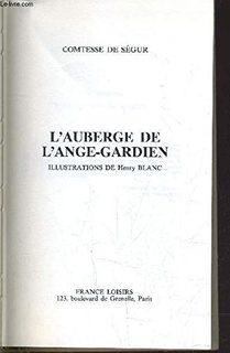 L'auberge De L'ange Gardien