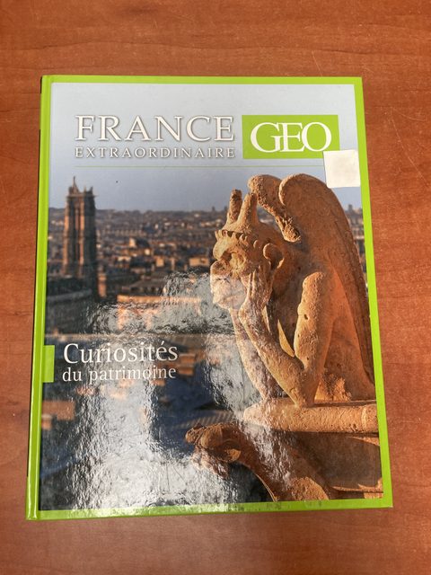 Livre France extraordinaire GEO - Curiosités du patrimoine