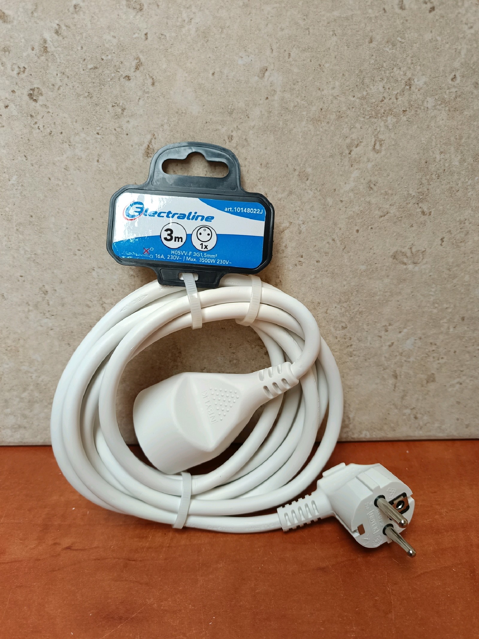 Rallonge électrique Electraline 3 m