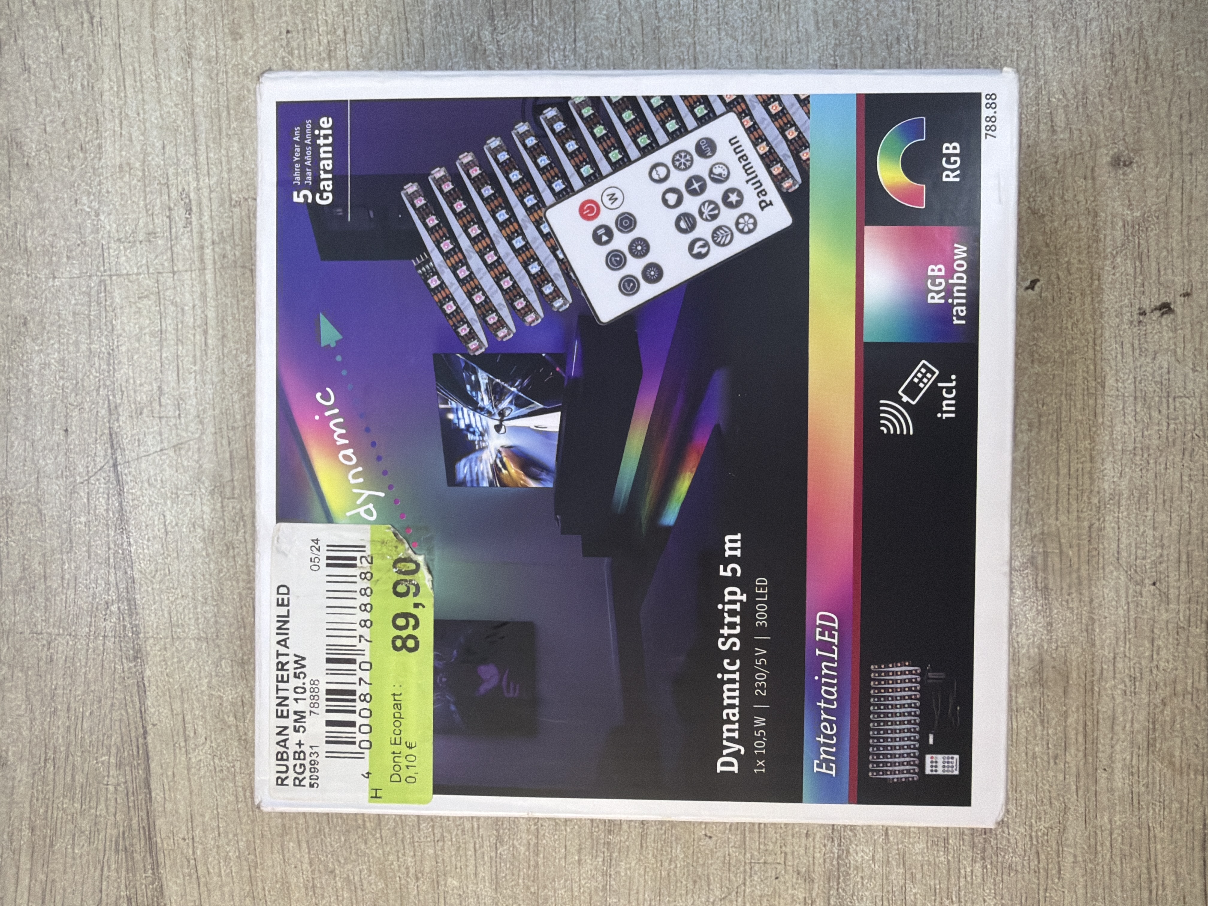 EntertainLED Dynamic Strip 5 m - Ruban LED RGB