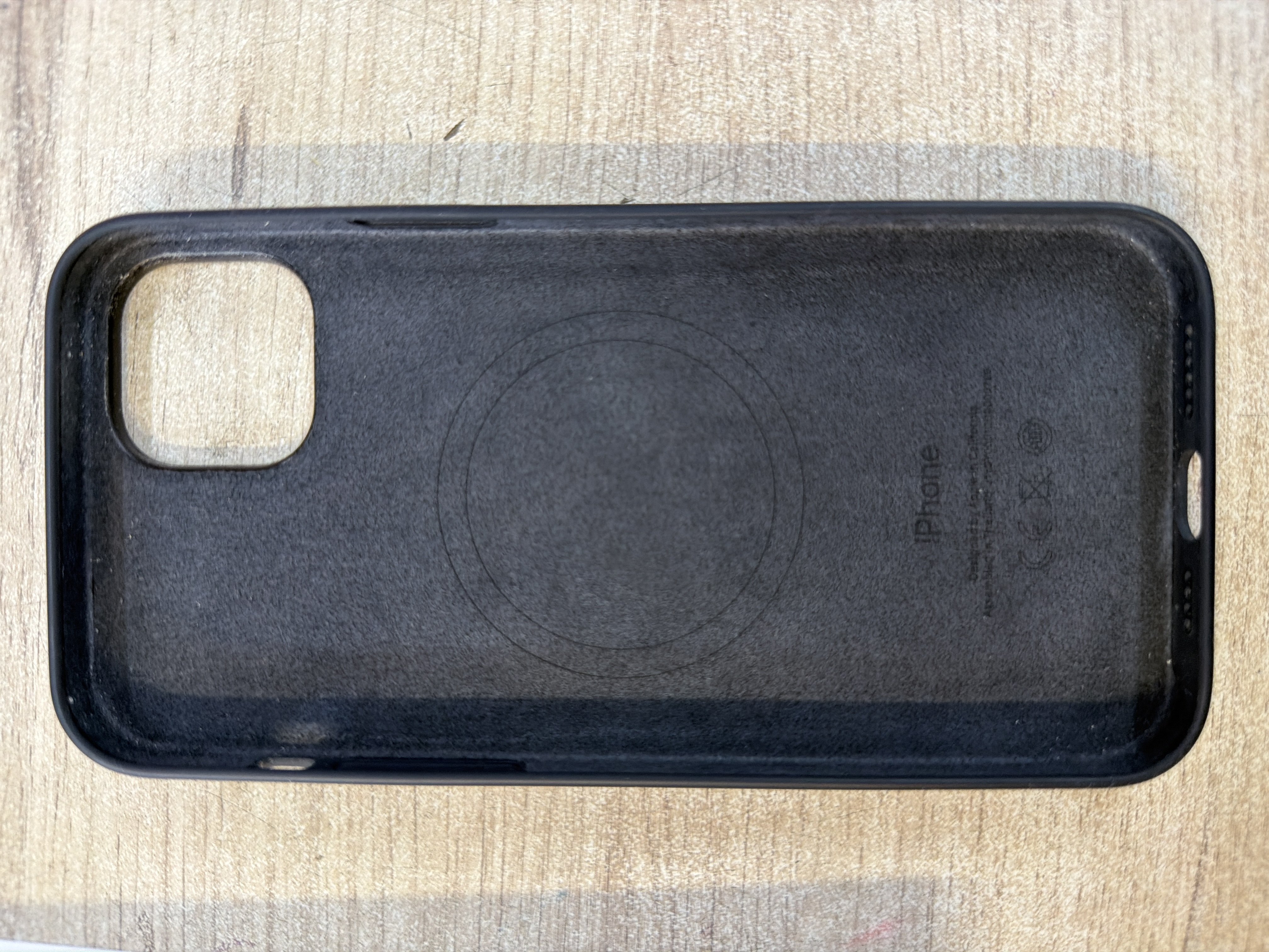 Coque Apple iPhone 15 Plus Silicone Case avec MagSafe noire — photo 2