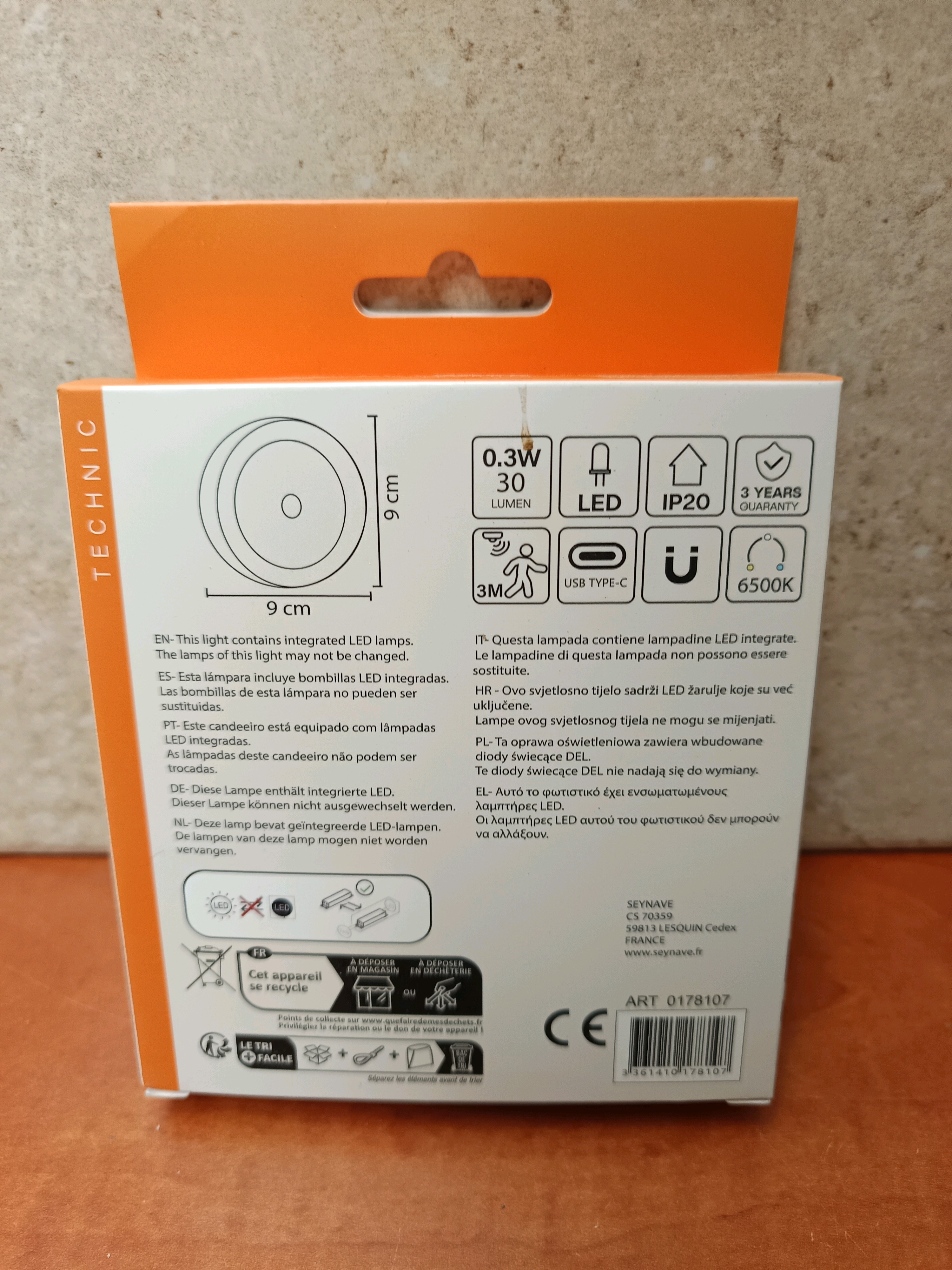 TECHNIC RANIA Lampe Dressing — photo 2
