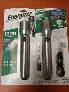 Lampe torche rechargeable Energizer Metal Vision HD 1200 lumens