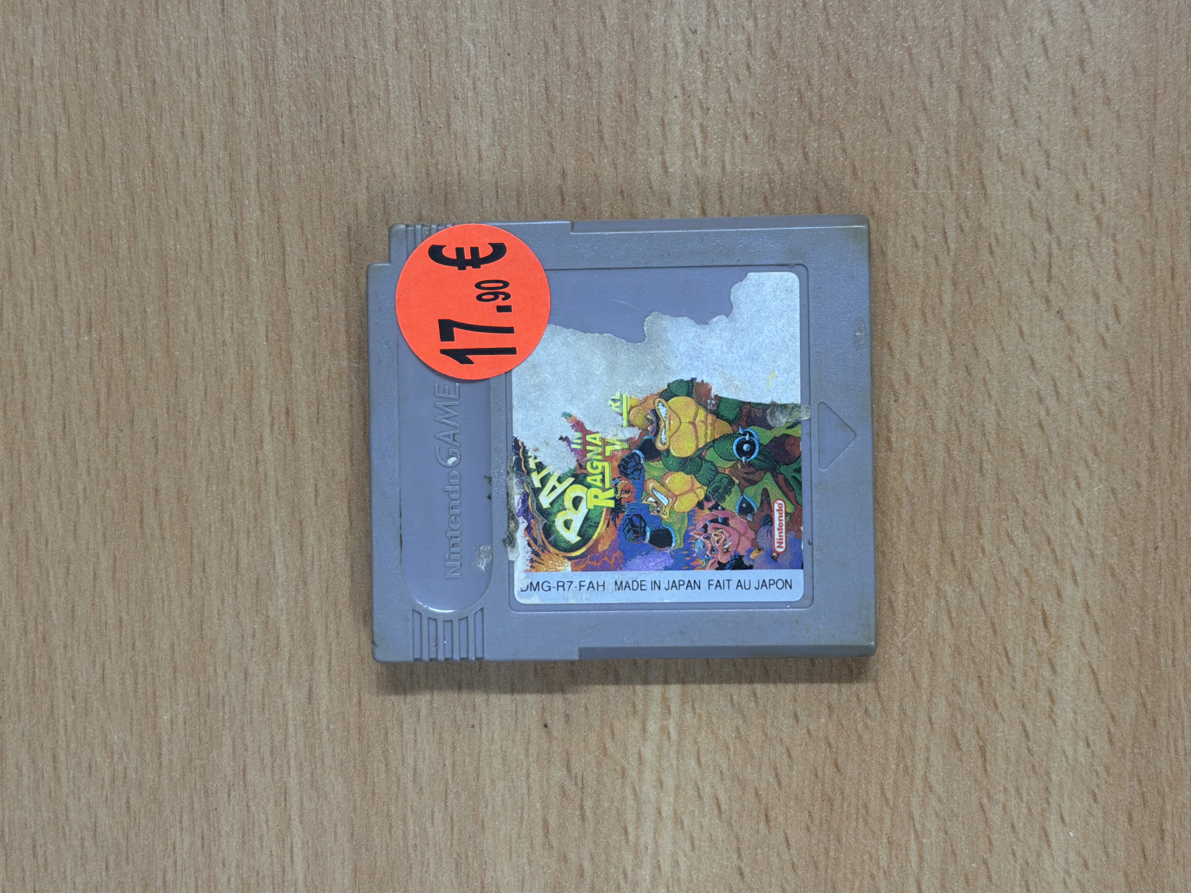 Jeu Tortues Ninja pour Nintendo Game Boy
