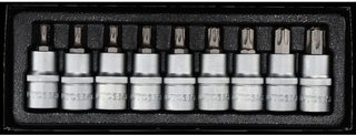 Coffret 9 douilles Torx mâles Autobest 315111 carré 1/2