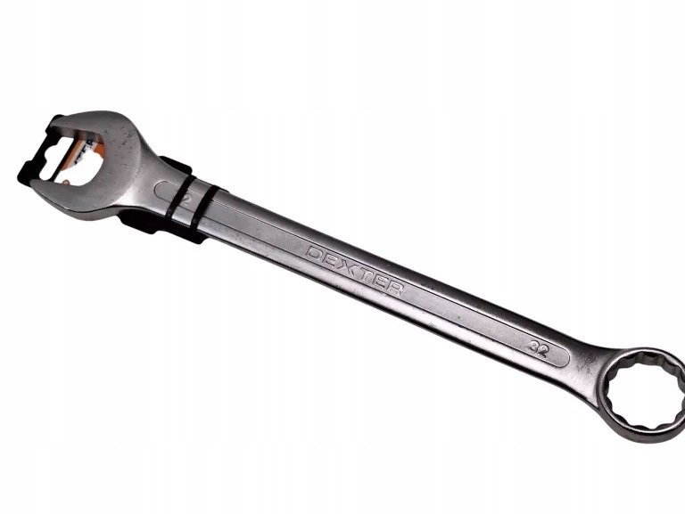 Clé mixte plate en chrome vanadium DEXTER, ouverture 32 mm