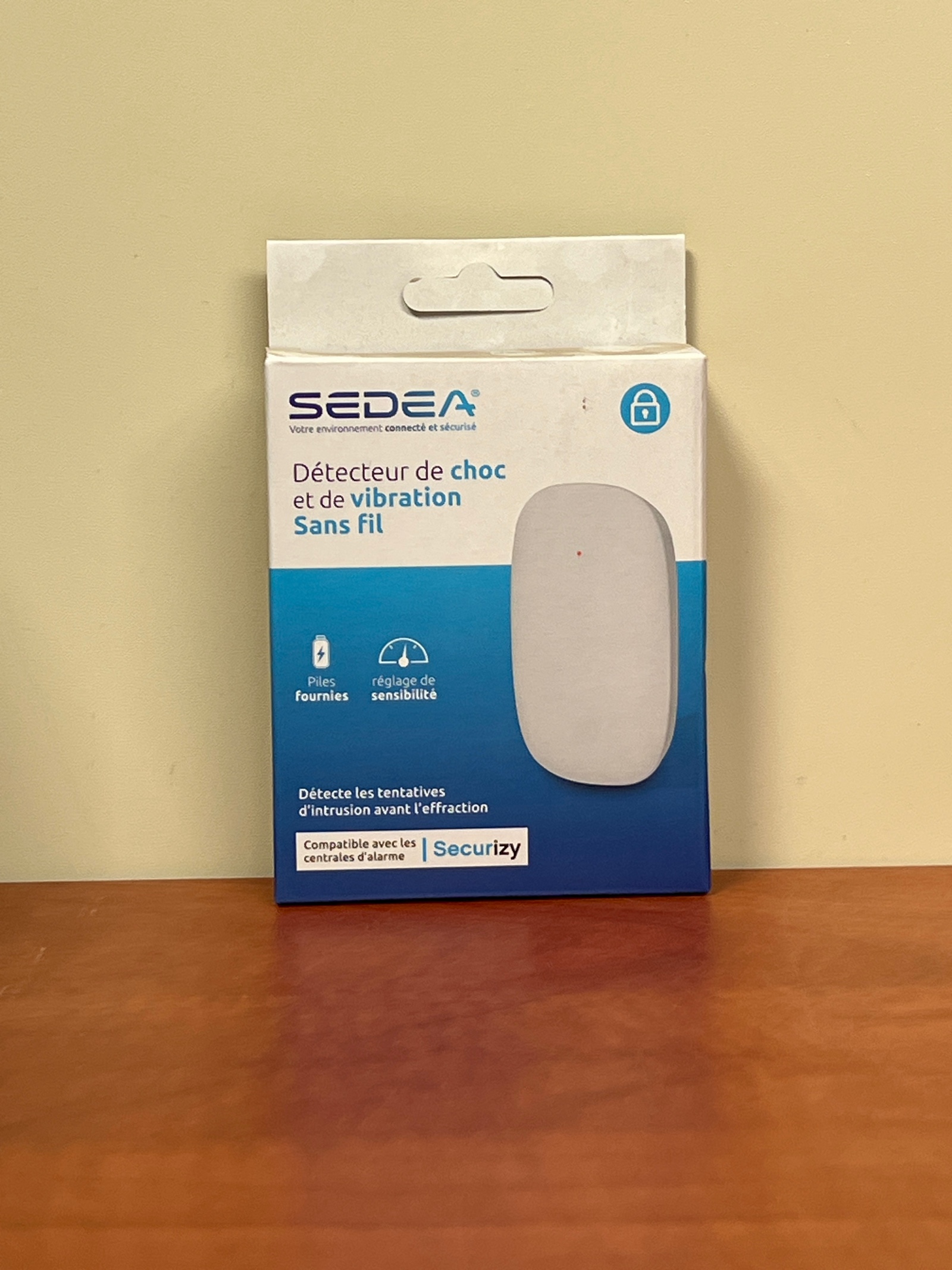 SEDEA Détecteur de choc et de vibration sans fil