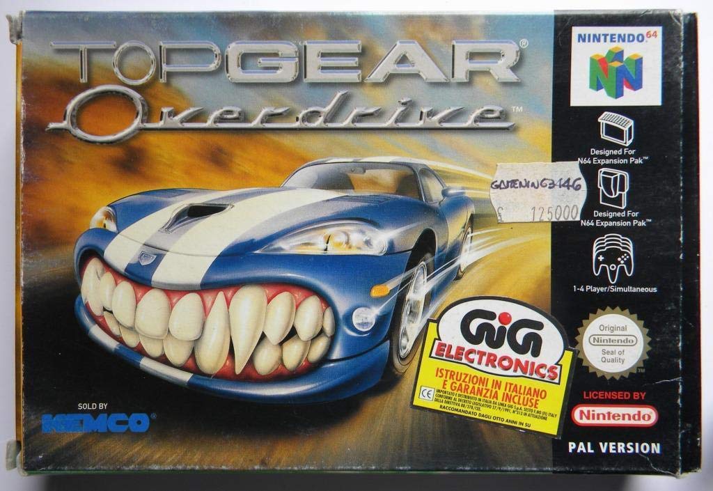 Top Gear Overdrive Nintendo 64