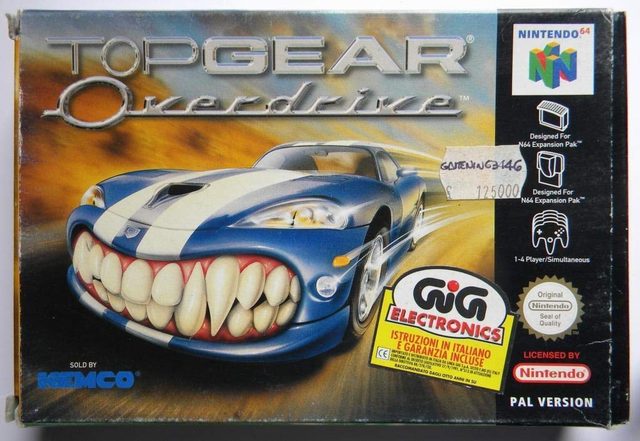 Top Gear Overdrive Nintendo 64
