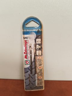 Lot de 2 forets métal HSS M.Bricolage 2,5 mm