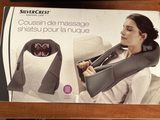 Coussin de massage shiatsu nuque et épaules SilverCrest chauffant 4 têtes — photo 1