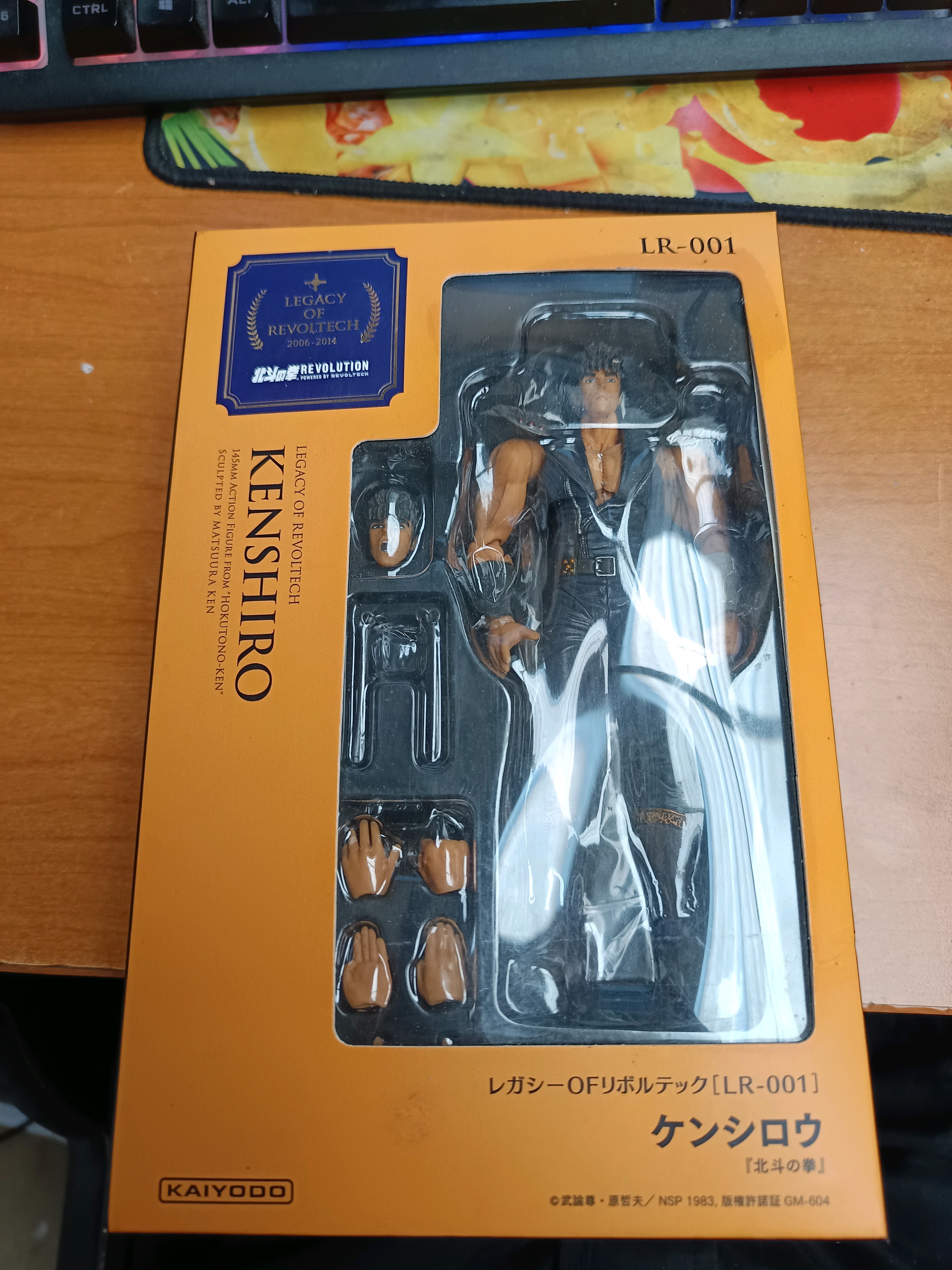 Kaiyodo Legacy of Revoltech LR-001 Kenshiro – Figurine articulée