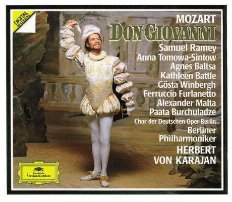 Don Giovanni Mozart Herbert von Karajan 3 CD