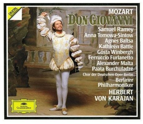 Don Giovanni Mozart Herbert von Karajan 3 CD