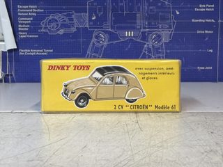 Dinky Toys 2 CV Citroën Modèle 61
