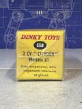 Dinky Toys 2 CV Citroën Modèle 61 — photo 2