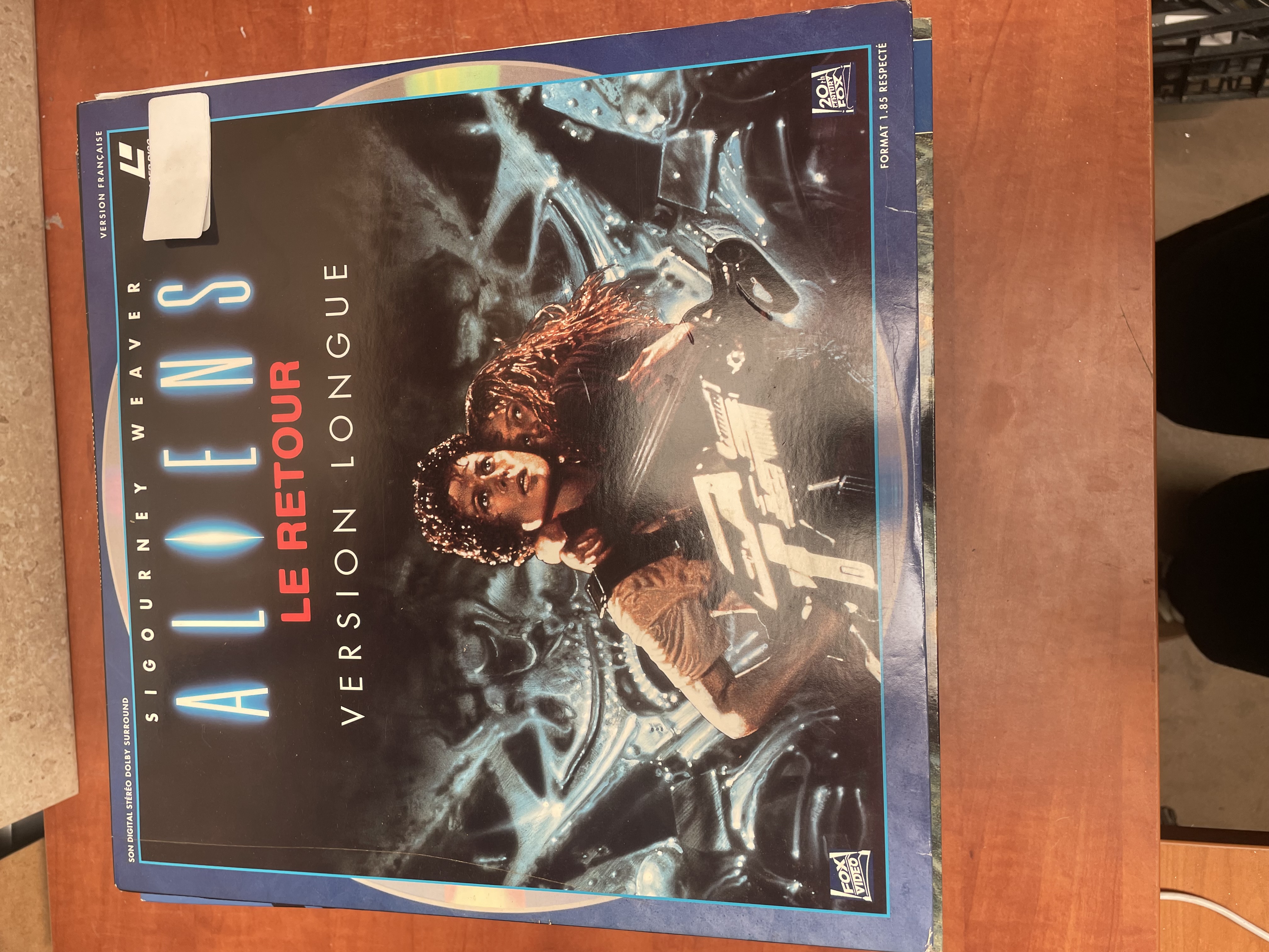 Aliens Le Retour Version Longue LaserDisc