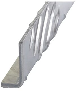 Cornière inégale damier alu brut CQFD 30x50 mm 2 m