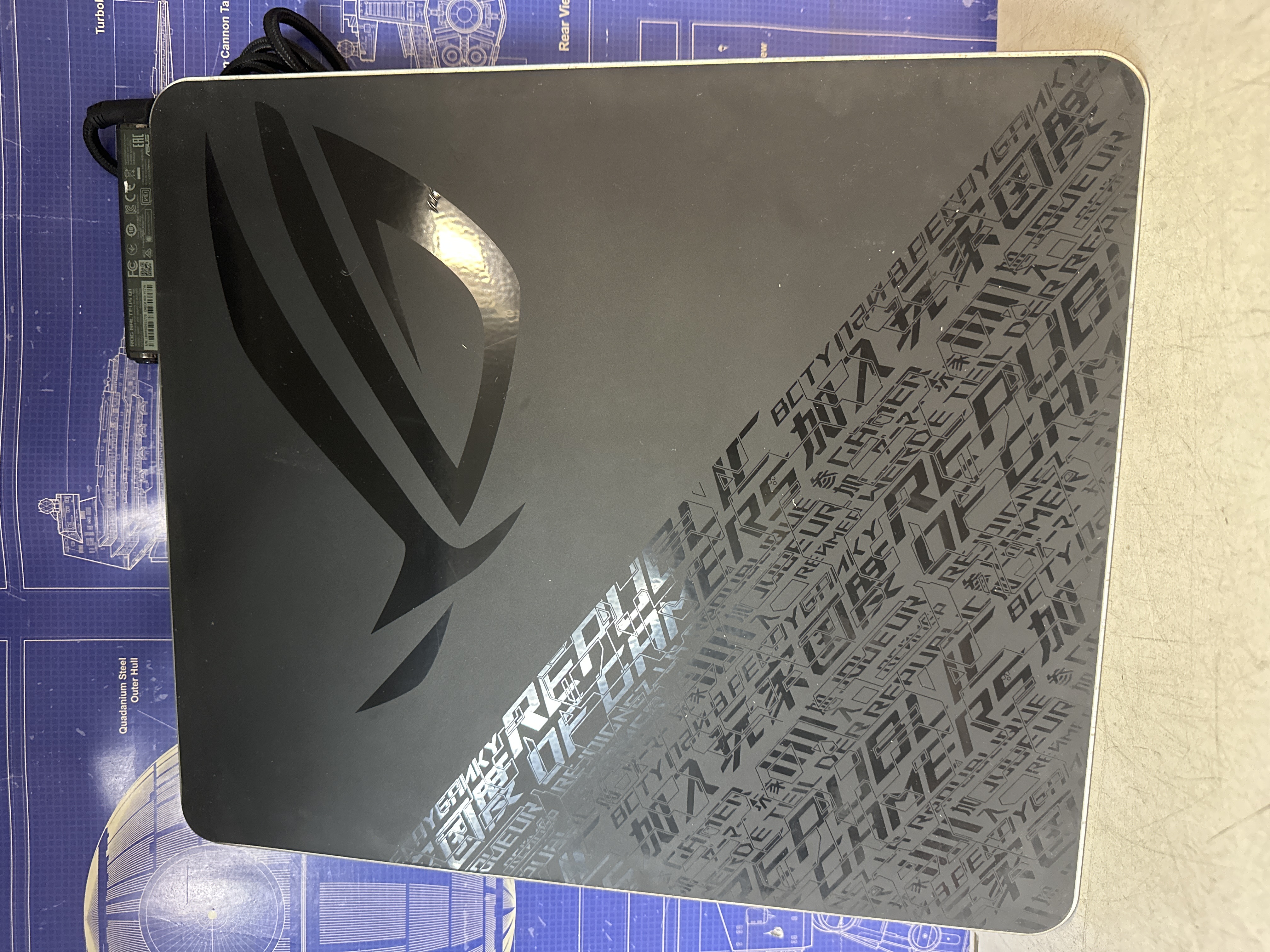 Tapis de souris gaming ASUS ROG Balteus Qi — photo 2