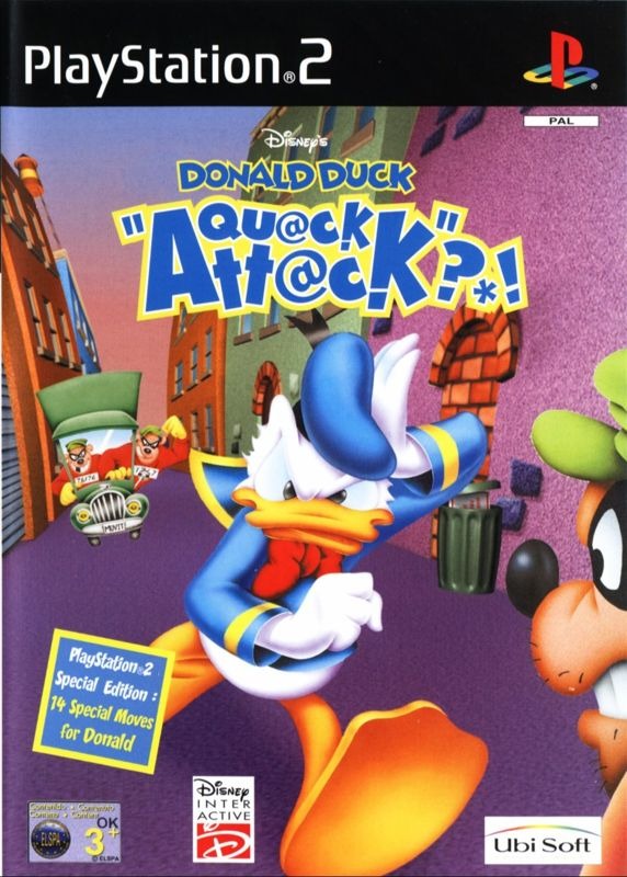 Donald Couak Attack Ps2