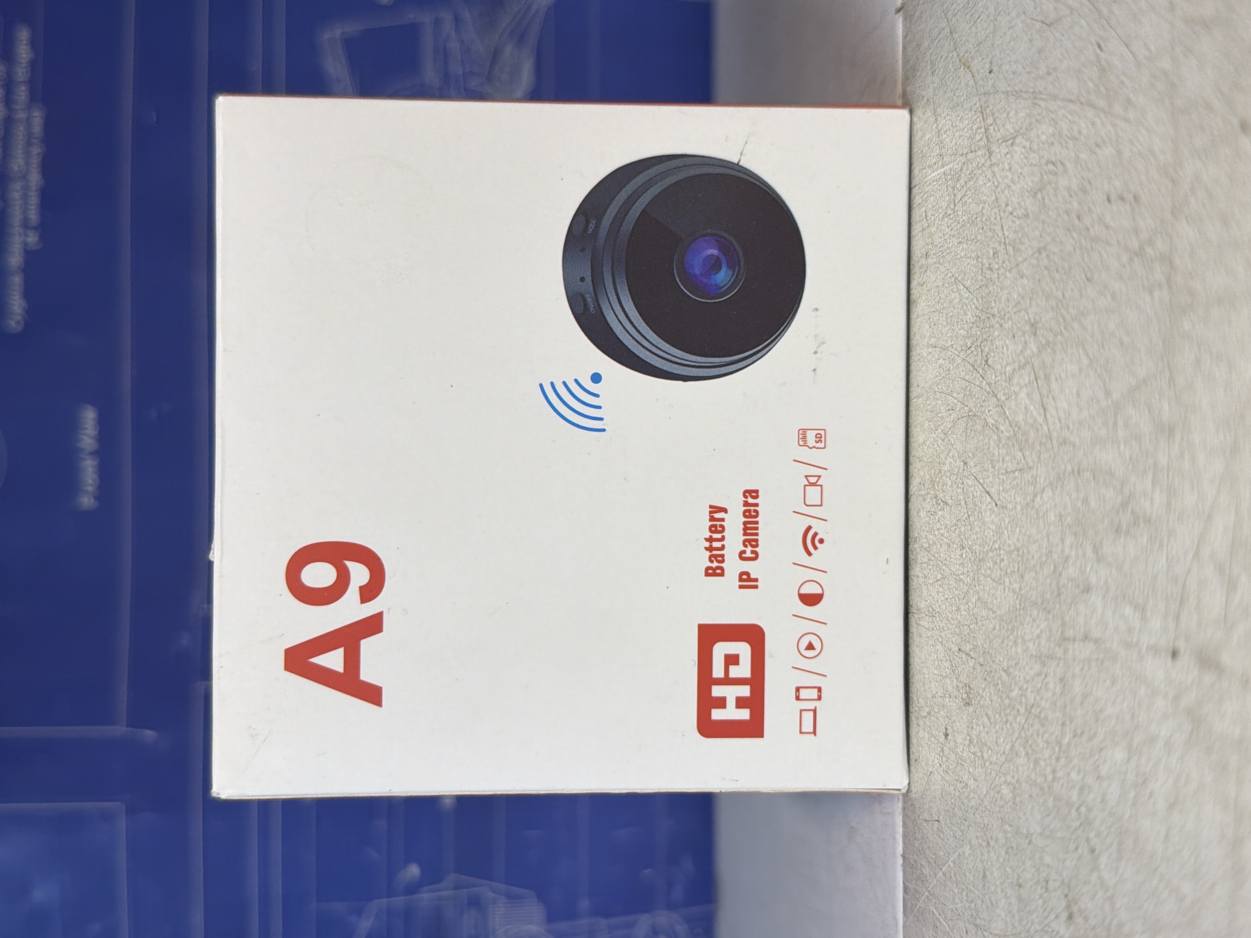 Caméra IP Wi‑Fi A9 VIVIOO HD sur batterie