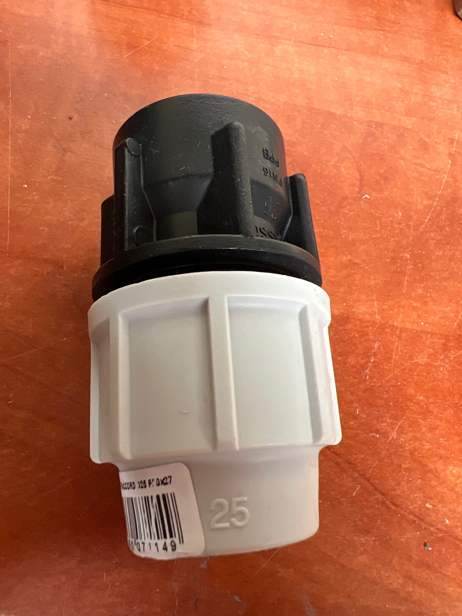 Bouchon de compression PEHD Ø25