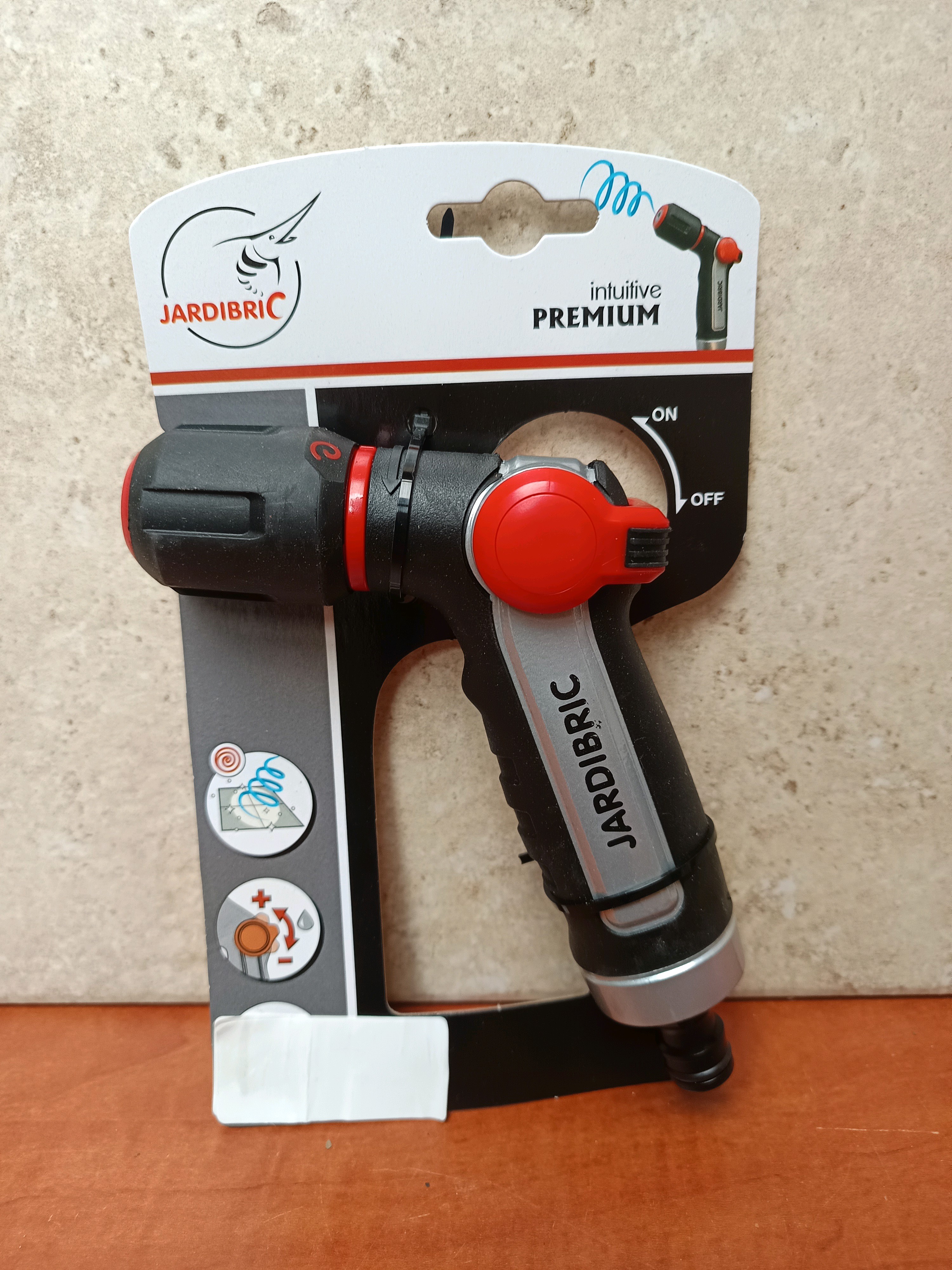 JARDIBRIC Intuitive Premium - pistolet d'arrosage à jet rotatif