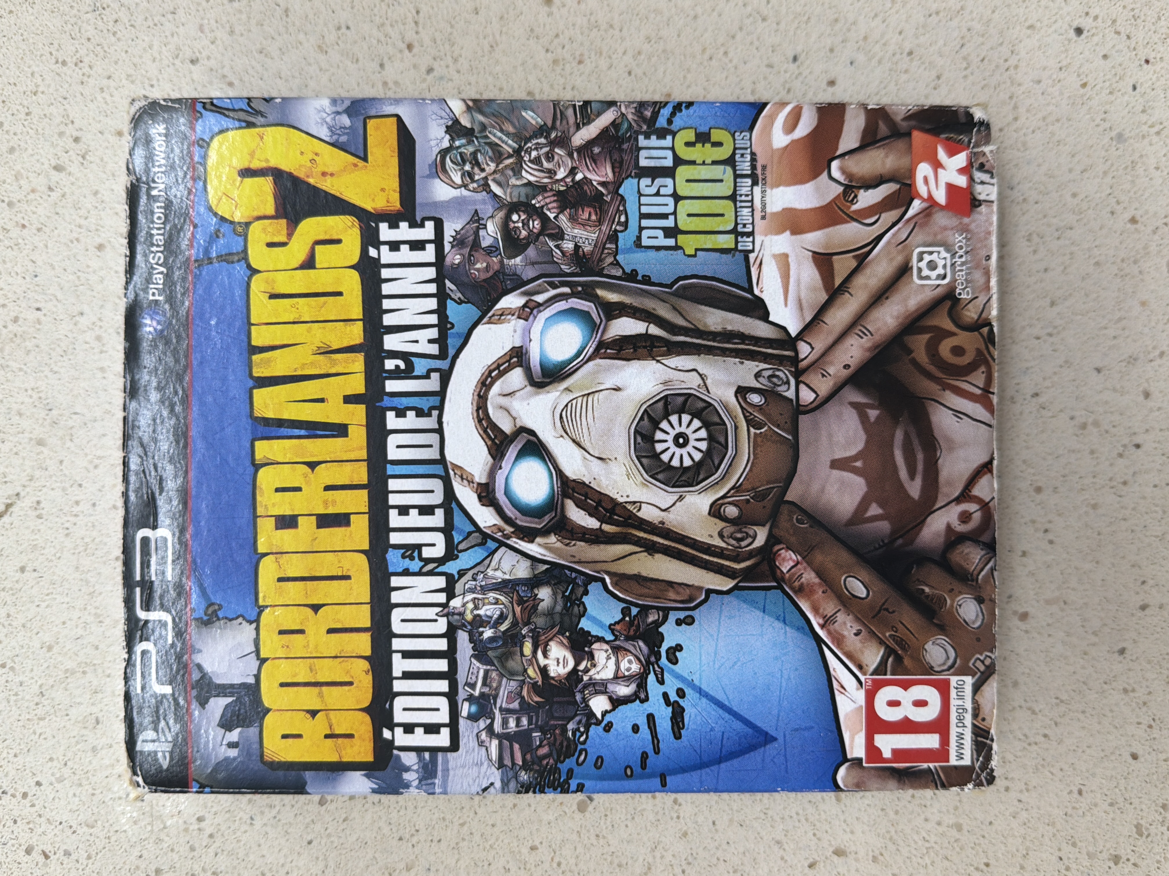 Borderlands 2 Édition Jeu de l'Année PS3