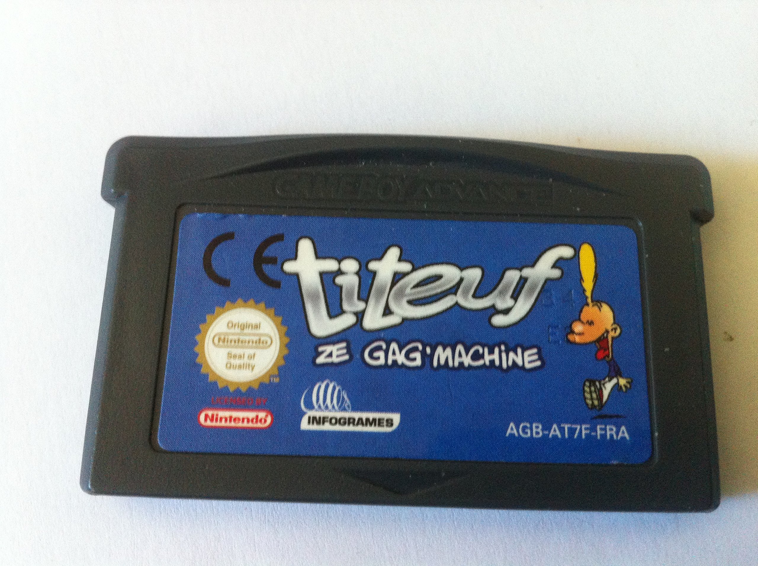 Titeuf Ze Gag Machine Game Boy Advance