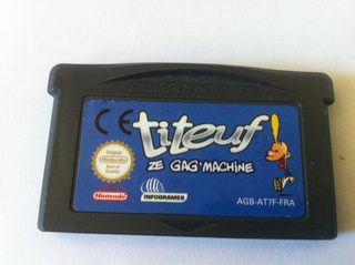 Titeuf Ze Gag Machine Game Boy Advance