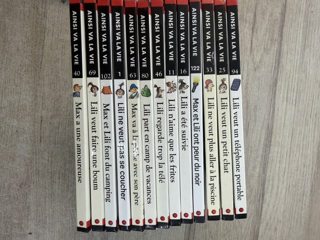 Collection de livres Max et Lili - Ainsi va la vie