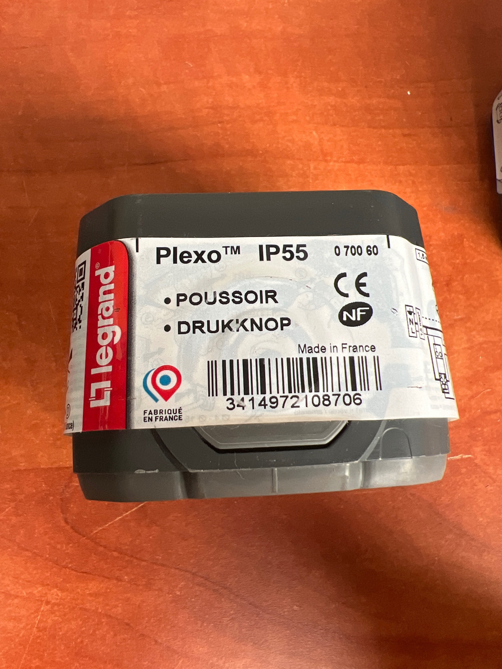 Legrand Plexo IP55 Poussoir 0 700 80 — photo 2