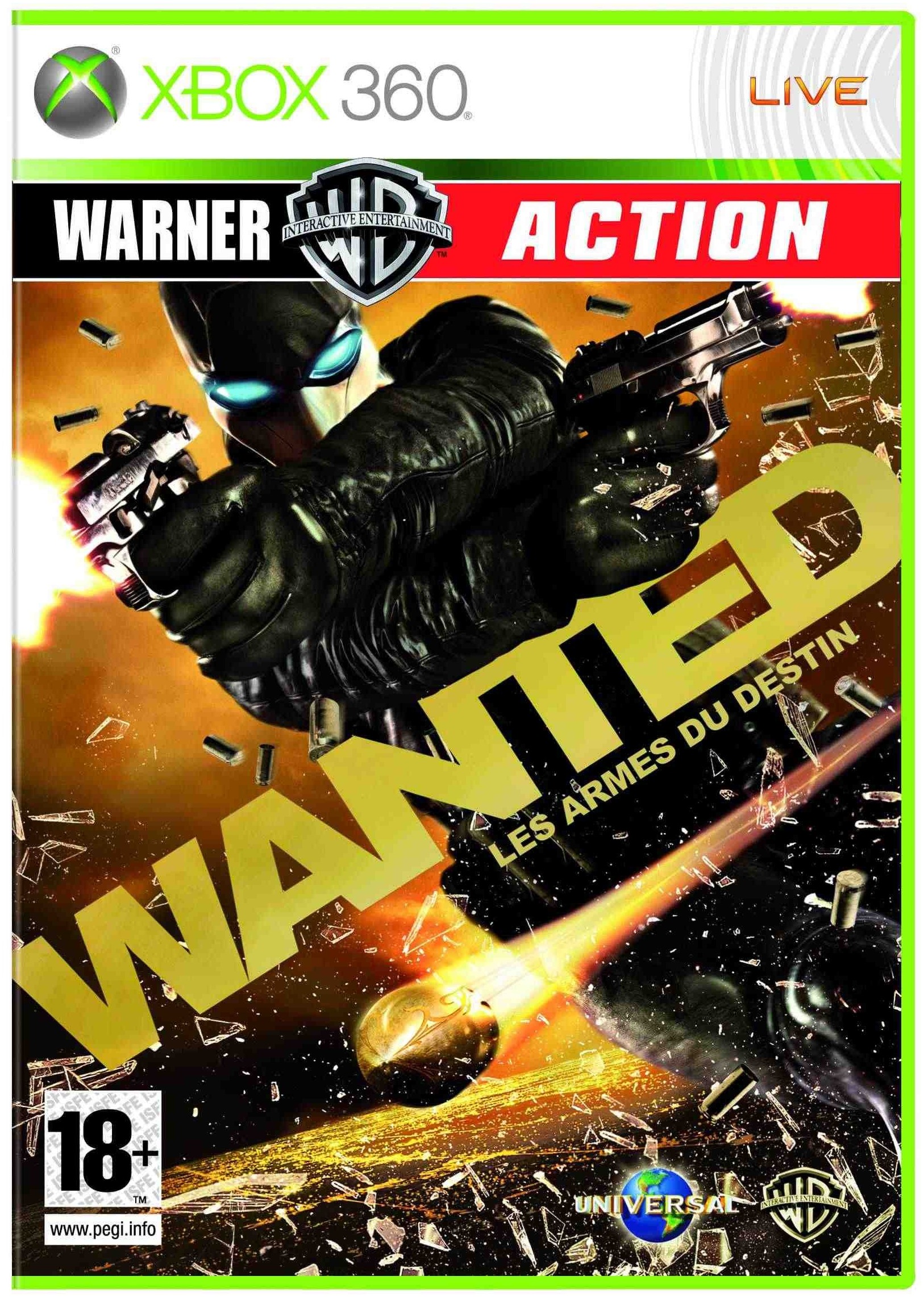 Wanted : Les Armes du Destin Xbox 360