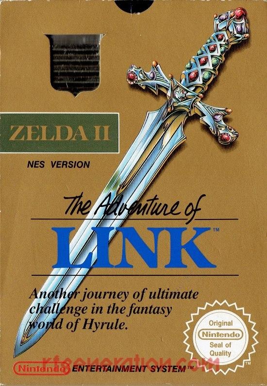 Zelda Ii: The Adventure Of Link Nintendo Nes