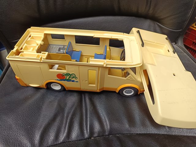 Camping-car jouet vintage