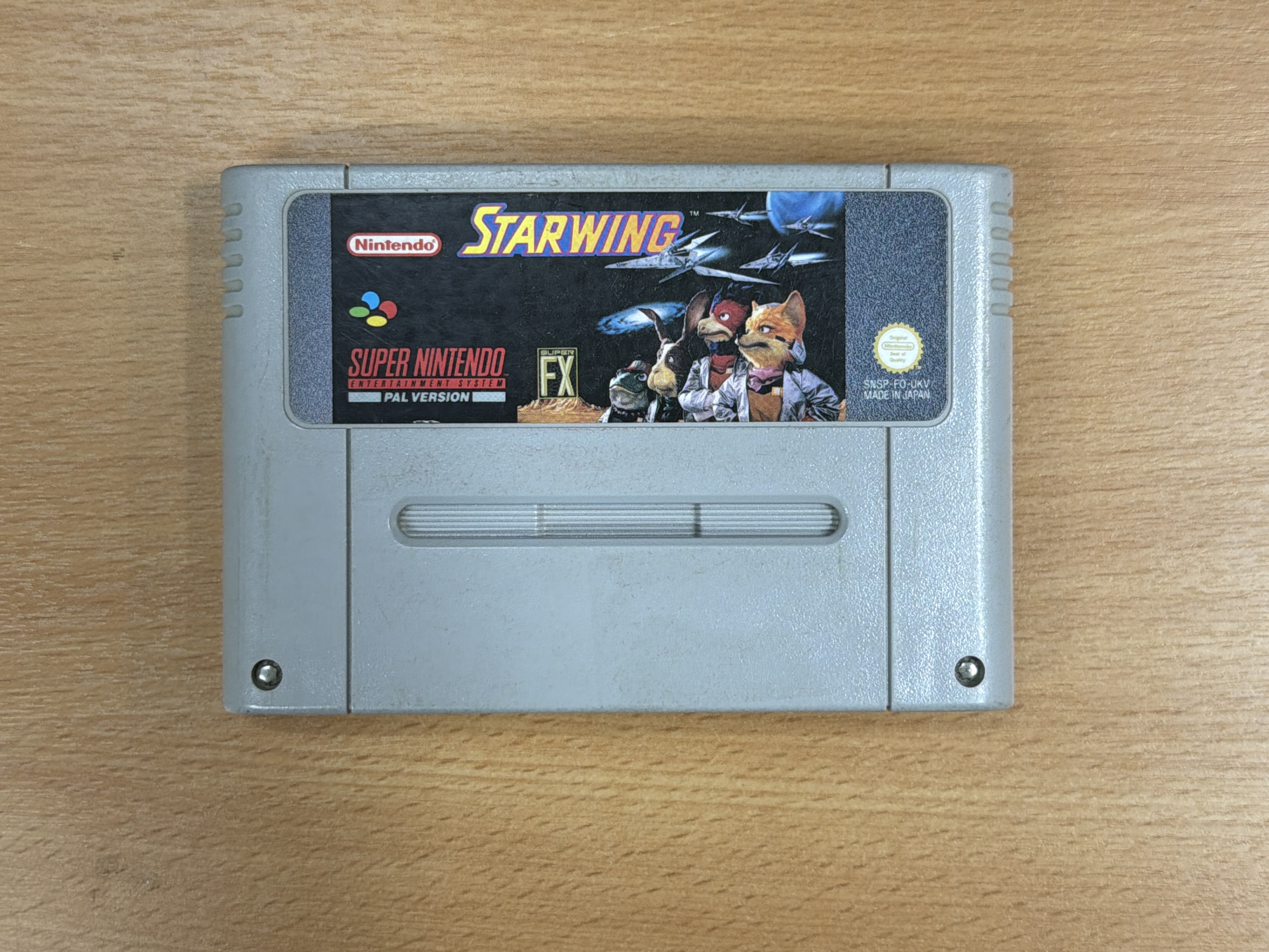 Jeu Starwing Super Nintendo SNES PAL