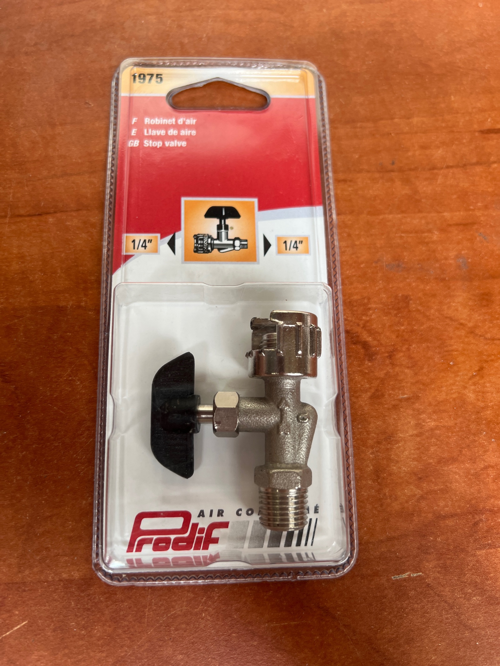 Pradif 1975 robinet d'air 1/4"