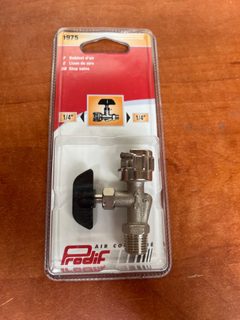 Pradif 1975 robinet d'air 1/4"