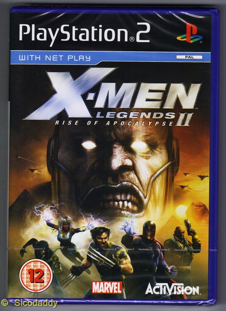 X-Men Legends - Rise Of Apocalypse Ps2