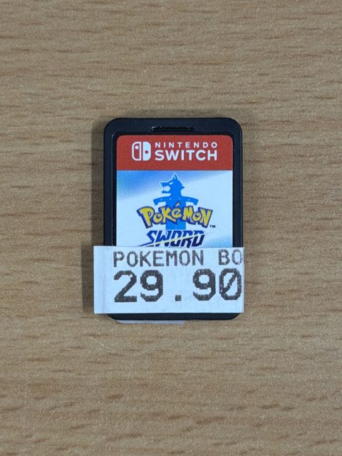 Pokémon Bouclier Nintendo Switch sans boîte