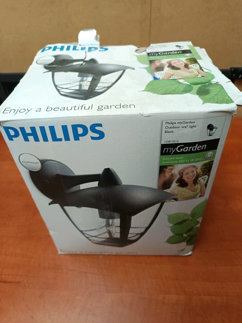Philips myGarden applique murale extérieure – Noir