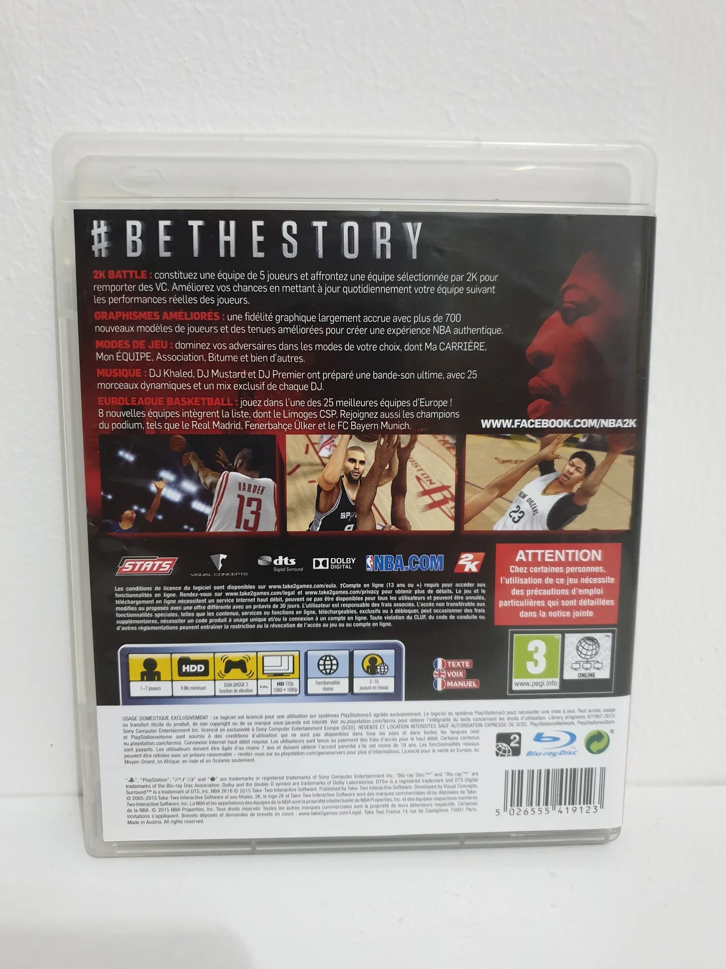 NBA 2K16 PS3