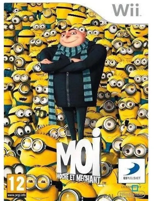 Moi, moche et méchant - Jeu Nintendo Wii