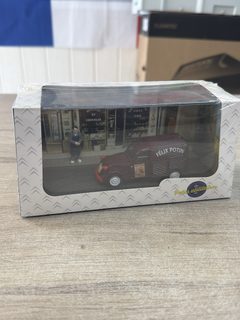 Miniature Citroën 2CV fourgonnette Félix Potin Atlas