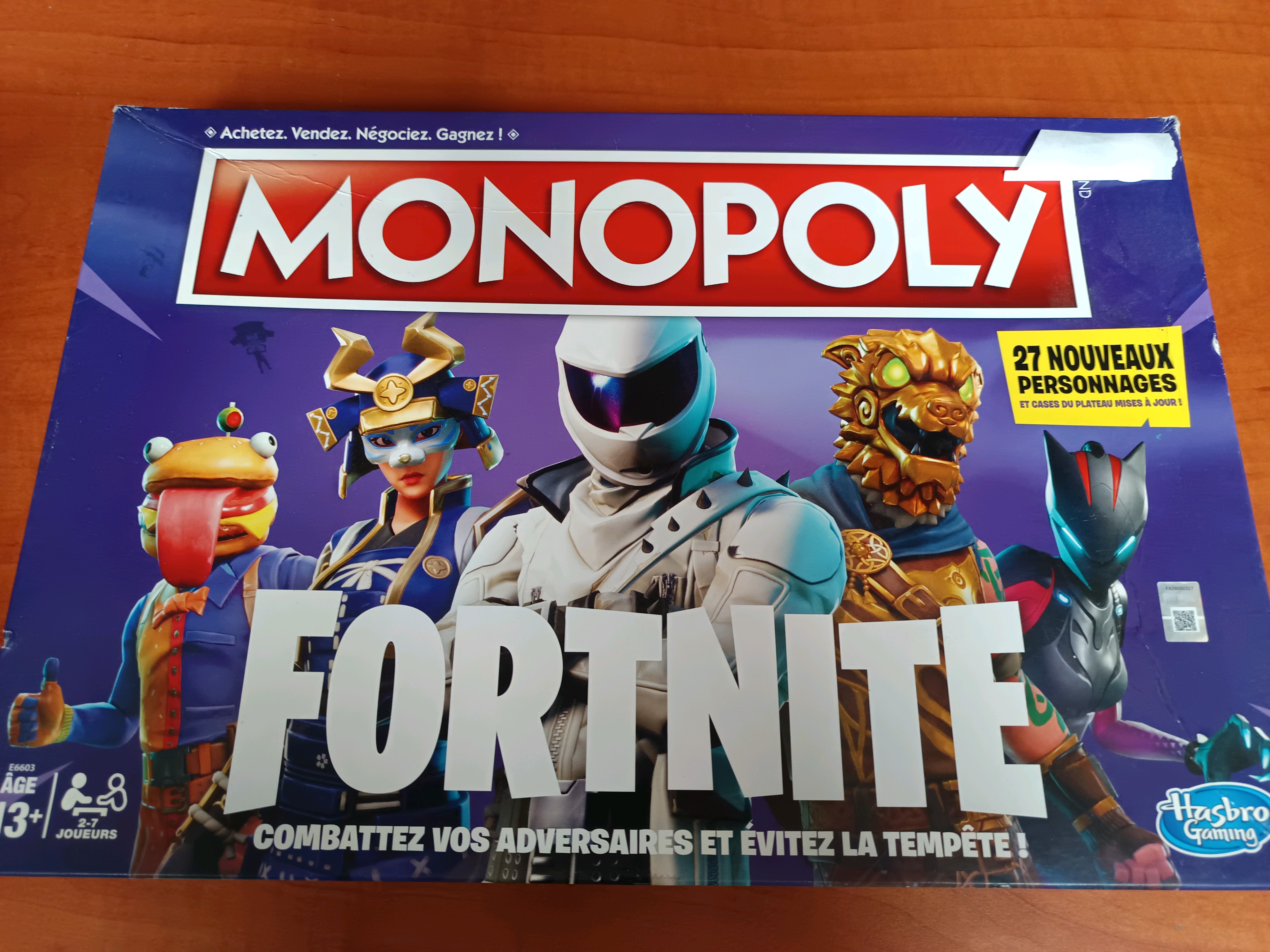Hasbro Gaming Monopoly Fortnite - Jeu de société