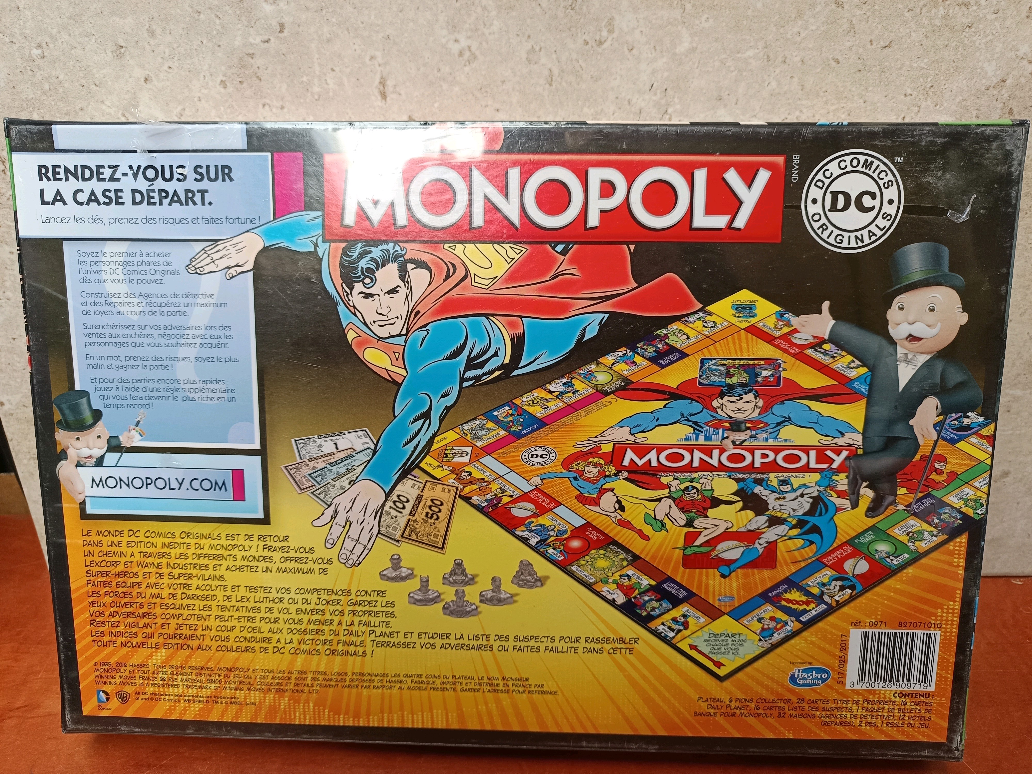 Monopoly DC Comics Originals Édition Spéciale (jeu de société) — photo 2