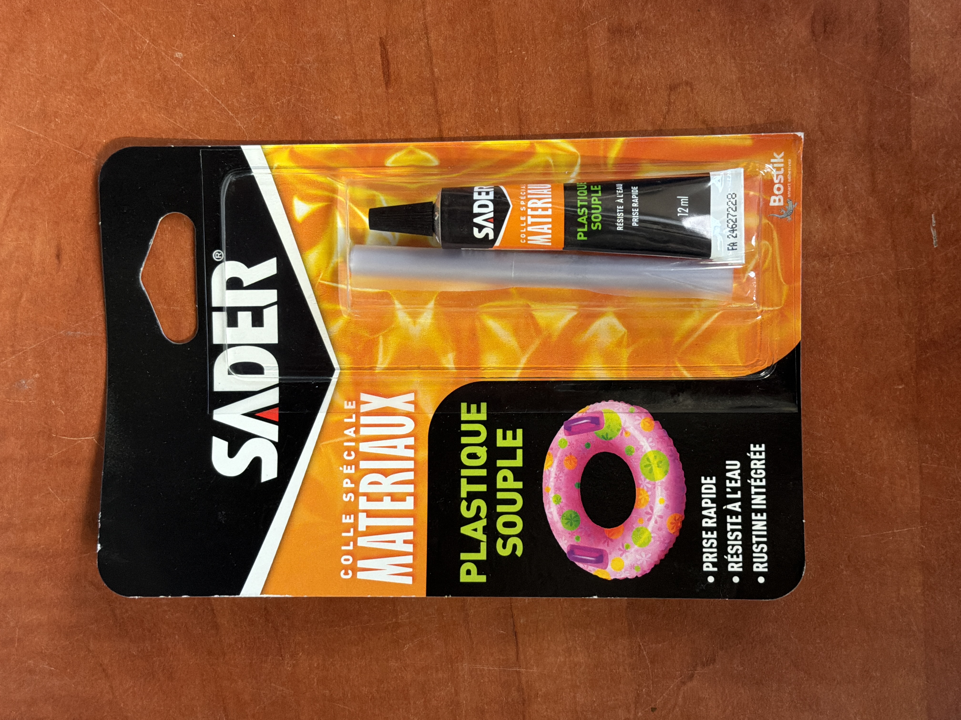 Sader Colle spéciale matériaux - Plastique souple