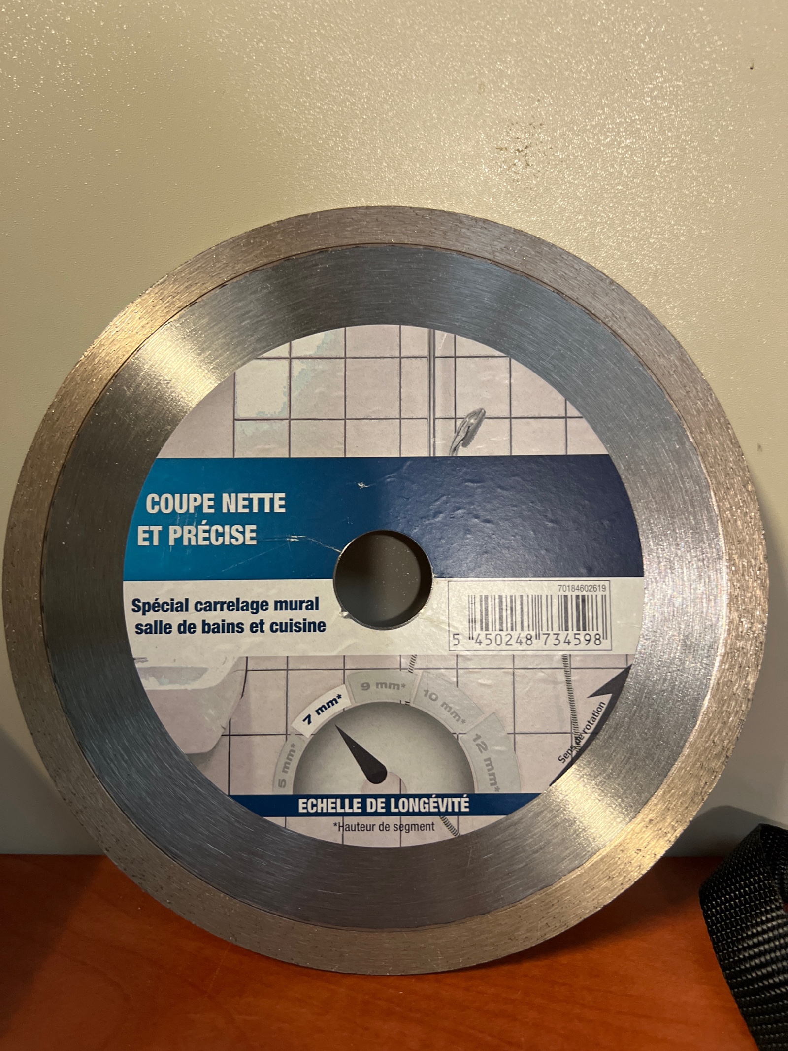 Norton Saint-Gobain Disque diamant pour carrelette Ø 200 mm — photo 2