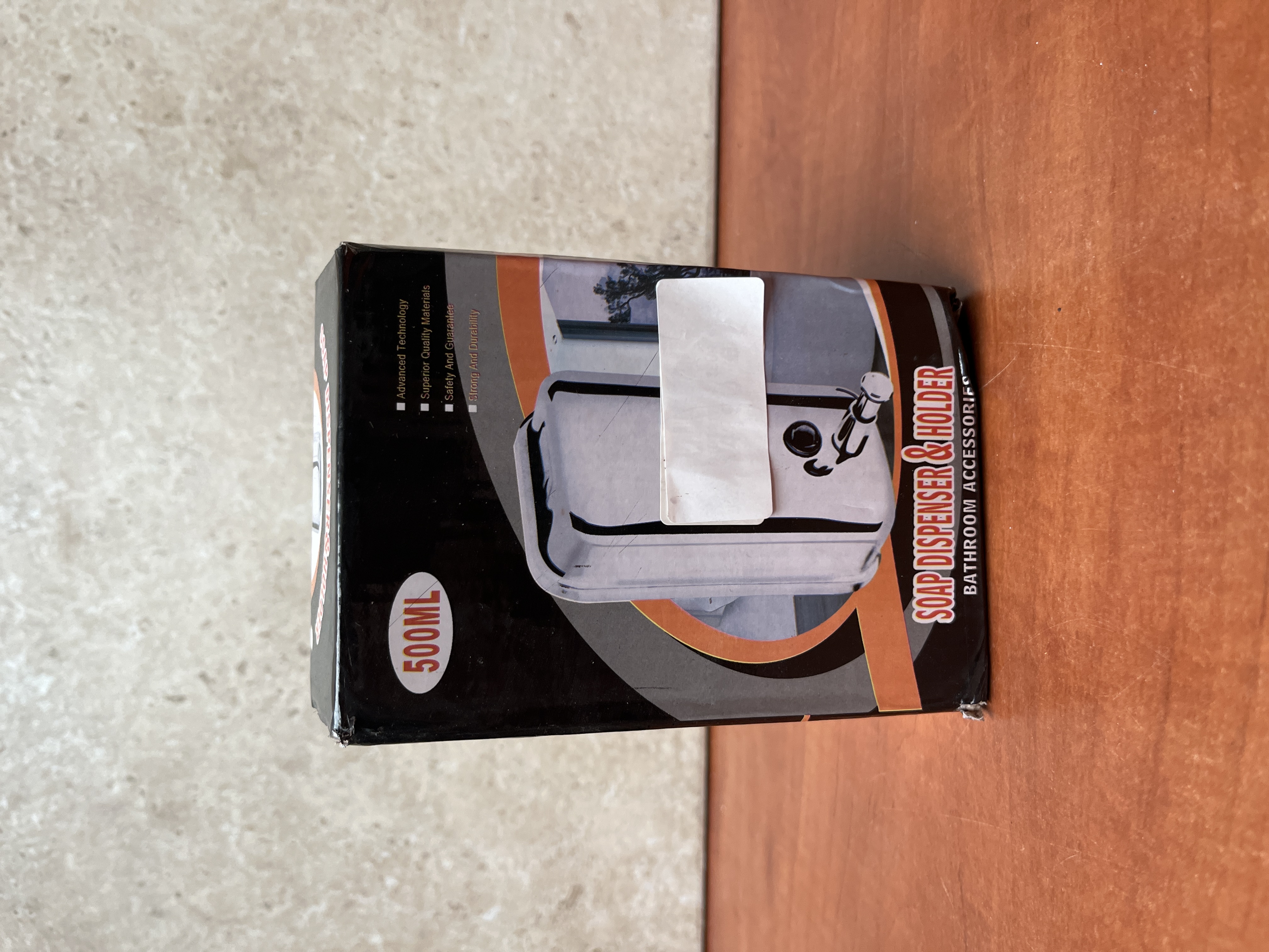 Distributeur de savon + support 500 ml (Soap Dispenser & Holder)